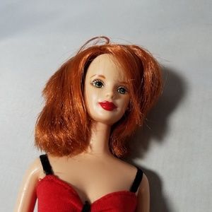 barbie with red hair